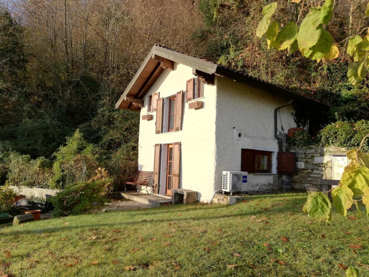 Romantica Casetta Nel Verde Con Vista Sul Lago Belgirate Zewnętrze zdjęcie