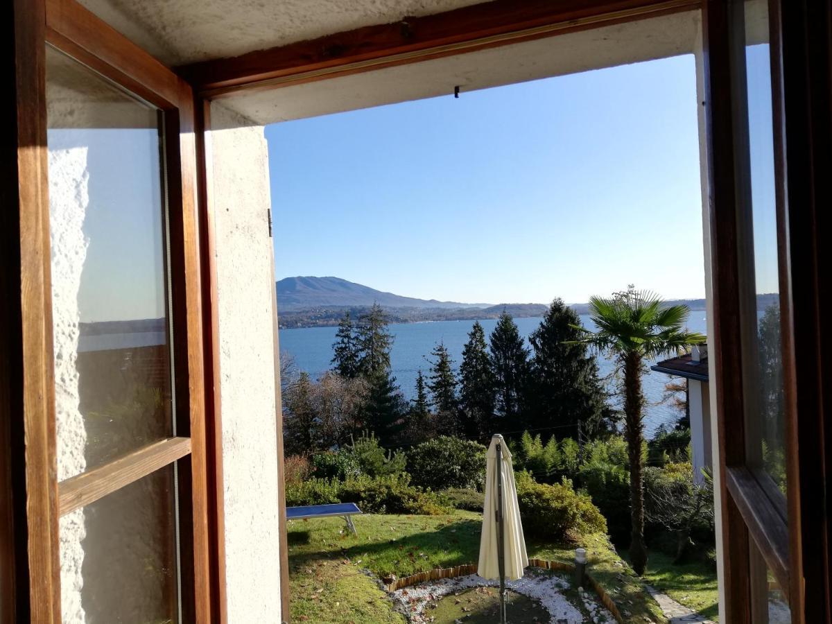 Romantica Casetta Nel Verde Con Vista Sul Lago Belgirate Zewnętrze zdjęcie